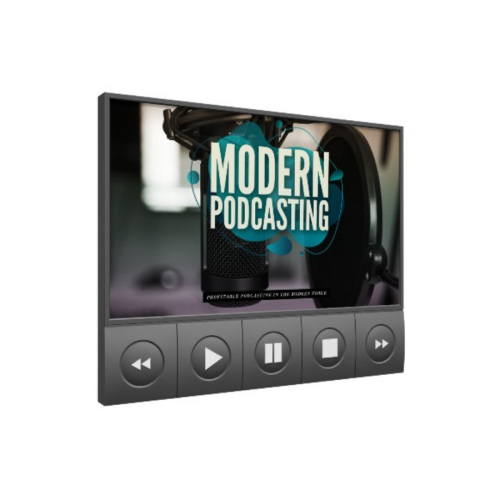 100% Free Video Course “Modern Podcasting” with Master Resell Rights and 100% Download Free gives In-depth information for the opportunity to run an online business from your home