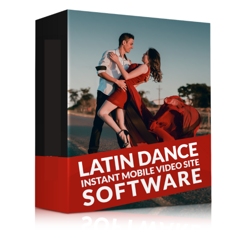 Instant Mobile Video Site Software for Latin Dance