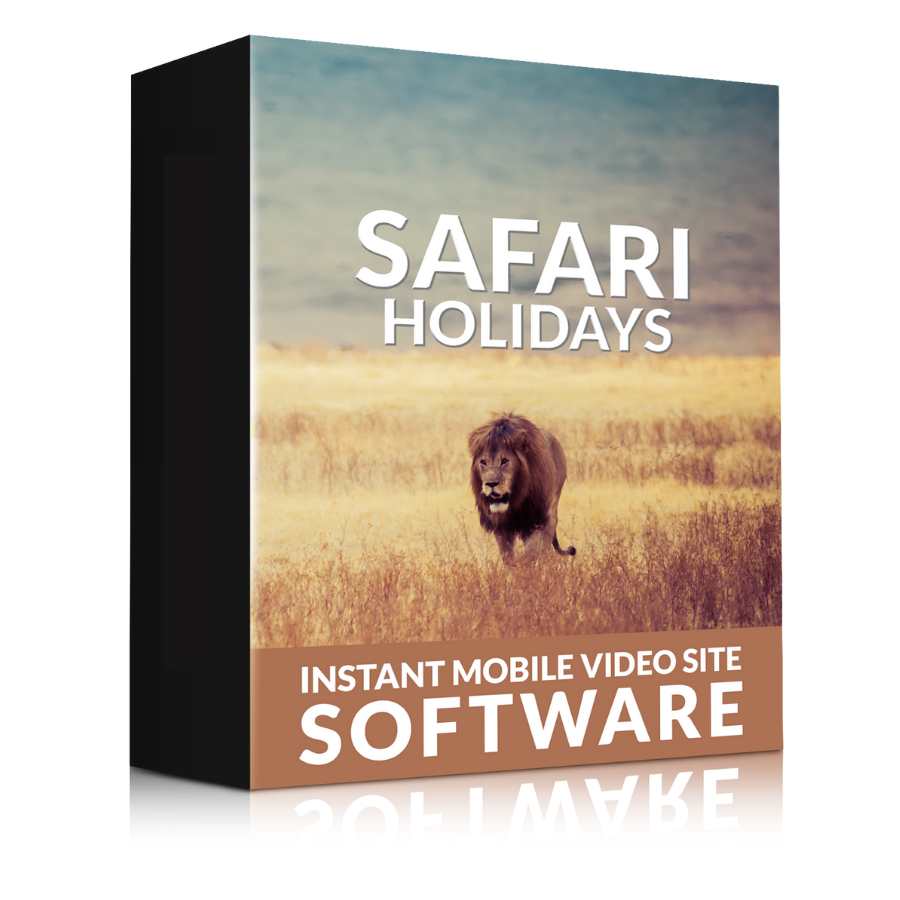 You are currently viewing Instant Mobile Video Site Software for Safari Holidays