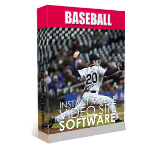 Instant Mobile Video Site Software Baseball