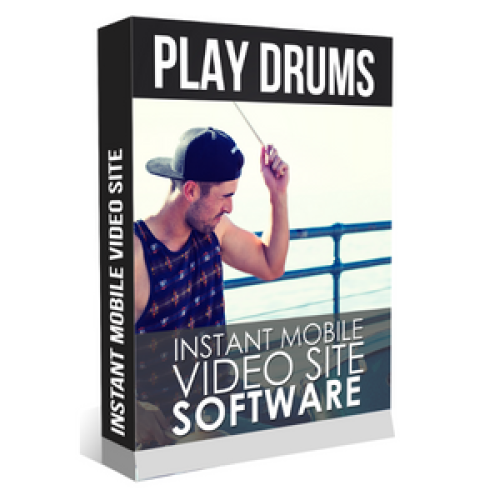 Instant Mobile Video Site Software Play Drums