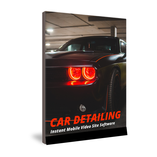 Instant Mobile Video Site Software for Car Detailing