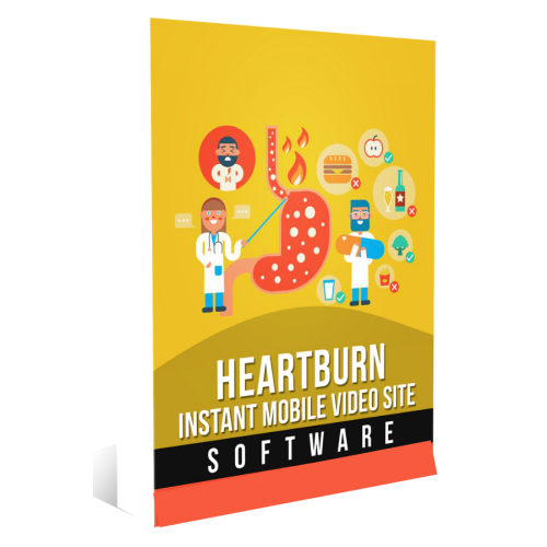 Instant Mobile Video Site Software for Heartburn