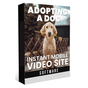 Read more about the article Instant Mobile Video Site Software for Adopting A Dog