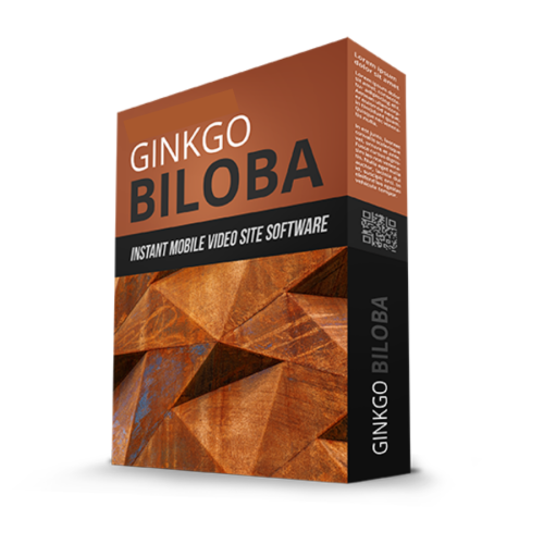 Instant Mobile Video Site Software for Ginkgo Biloba