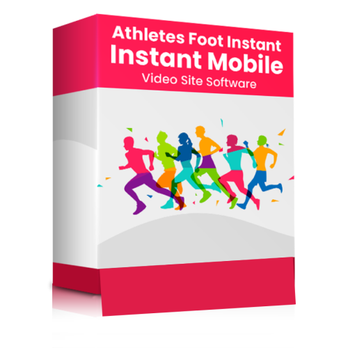 Instant Mobile Video Site Software for Athletes Foot