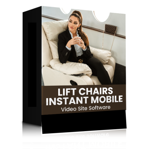 Instant Mobile Video Site Software for Lift Chairs