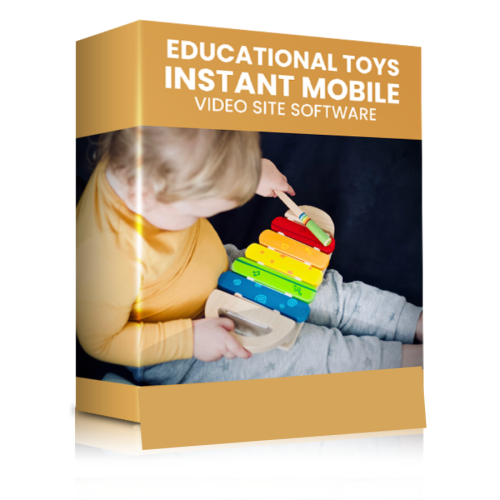 Instant Mobile Video Site Software for Educational Toys