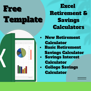 Read more about the article Retirement & Savings Calculator  EXCEL Templates