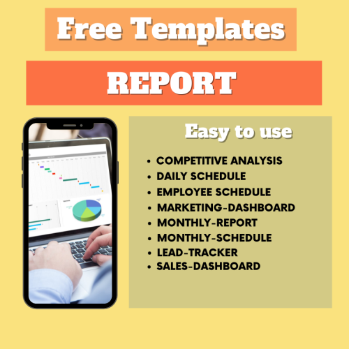 Business Reports EXCEL Templates