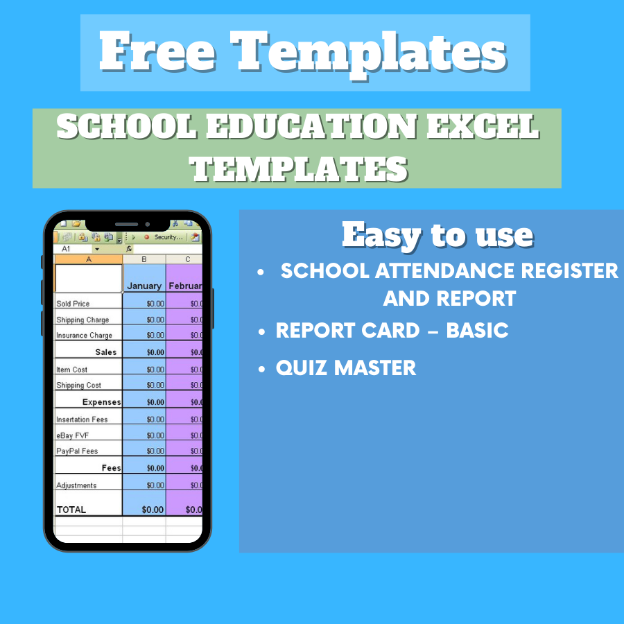 You are currently viewing School Education EXCEL Templates