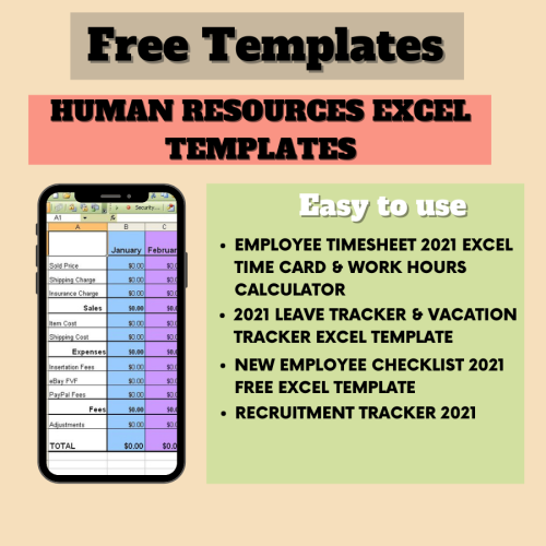 Excel Human Resources Templates