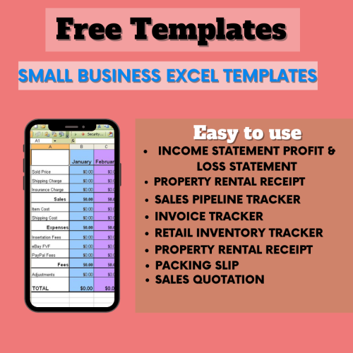 Small business EXCEL Templates
