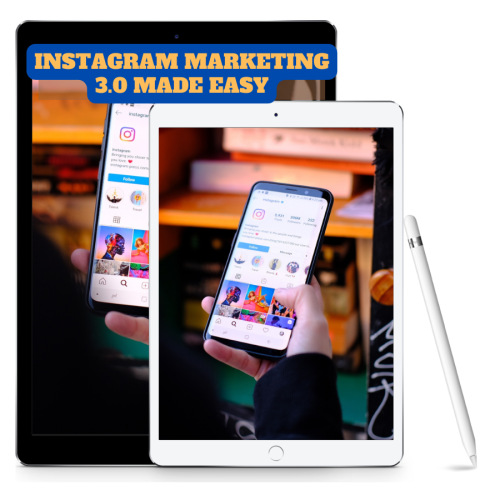 100% Free to download video course with master resell rights “Instagram Marketing Made Easy” is ideal for building a new online business