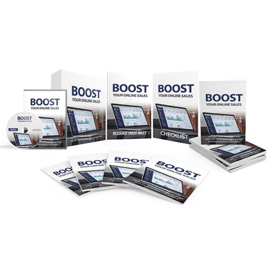 You are currently viewing 100% free to download video course with master resell rights” Boost Your Online Sales” will make you a billionaire fast