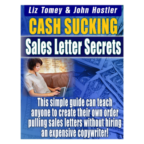 Easy Earning By Cash Sucking Sales Letter Secrets