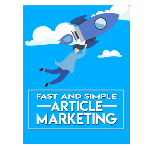 Best Earning Idea from Fast And Simple Article Marketing