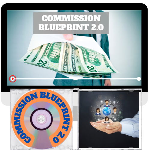 100% Free video course with master resell rights “Commission Blueprint Advance” will provide you with the best idea to build a profitable business online and you will discover a great source of big real money