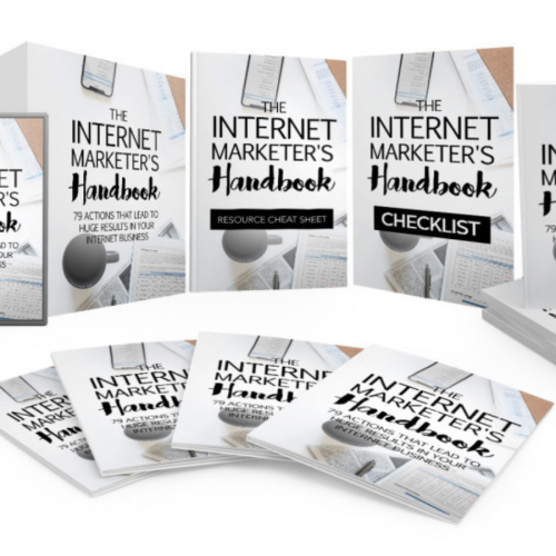 100% Free Video Course “Internet Marketers Handbook” with Master Resell Rights will explain the new tricks to run a lucrative business