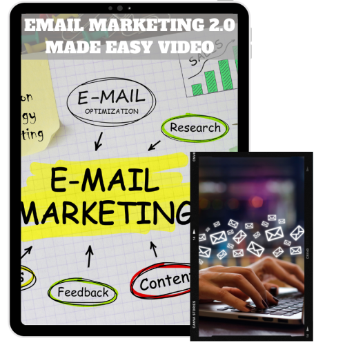 100 % Free to download video course “Email Marketing Made Easy” with master resell rights is for those who want to be rich, famous effortlessly and work for themselves