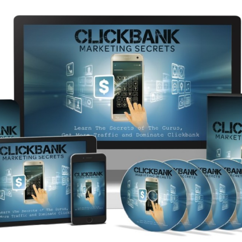 100% Download Free video course made for you “ClickBank Marketing Secrets” with Master Resell Rights to jump into a new profitable career