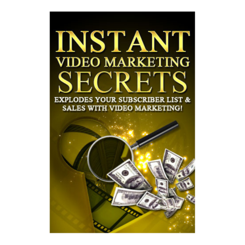 Easy money making with Instant Video Marketing