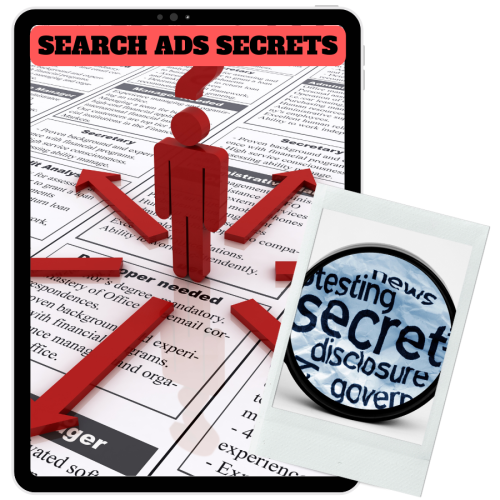 100% Free Download Real Video Course with Master Resell Rights “Search Ads Secrets” is ripe with the opportunity to start a new entrepreneurship