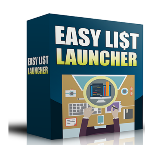 100% free to download video course with master resell rights “Easy List Launcher” is made to reveal steps for greater earnings