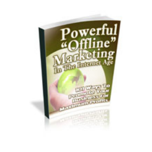 Make Money with Powerful Offline Marketing