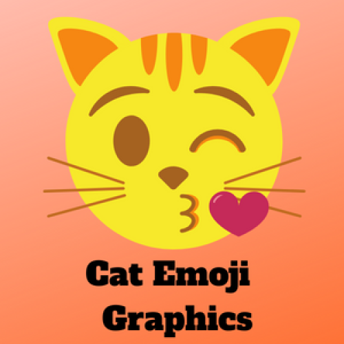 Cat Emoji Graphics bundle
