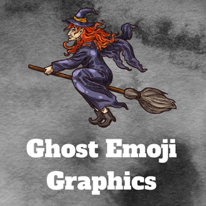 Read more about the article Ghost Emoji Graphics bundle