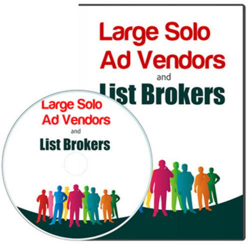 100% Free to Download Video Course with Master Resell Rights “Solo Ad Vendors And List Brokers” helps to build your own world of a profitable online business