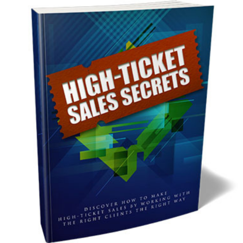 100% Free to download Video Course “High Tickets Sales” with Master Resell Rights and 100% Download Free. A new opportunity to run an online business from your home