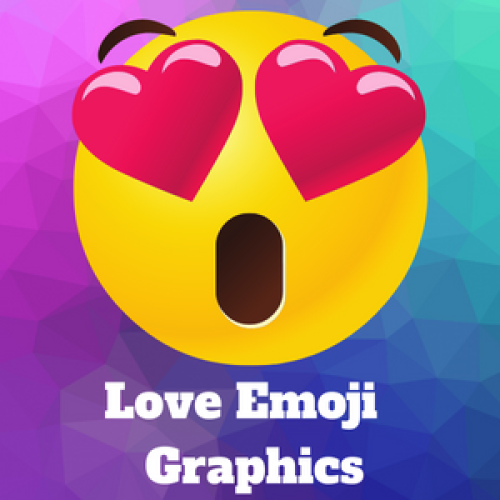 Love Emoji Graphics bundle