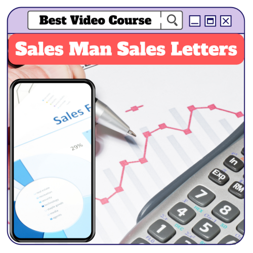 100% Free to Download Video Course with Master Resell Rights “Sales Man Sales Letters” is the course with a fresh idea to build a profitable business of your own while at home