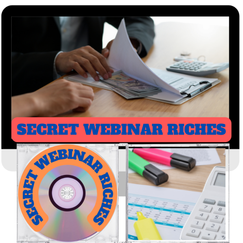 100% Free to Download Video Course with Master Resell Rights “Secret Webinar Riches” through which you will venture into a new profitable business