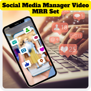 Read more about the article 100% Free to Download Video Course with Master Resell Rights “Social Media Manager Voideo MRR Set” will give you the best career option to make passive money effortlessly