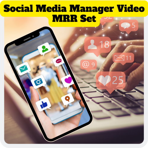 100% Free to Download Video Course with Master Resell Rights “Social Media Manager Voideo MRR Set” will give you the best career option to make passive money effortlessly