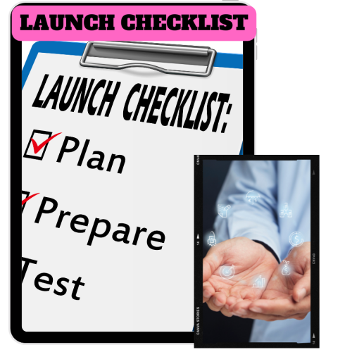 100% Free to Download Video Course with Master Resell Rights “Launch Checklist” is made for you to give an idea to kickstart your online business to make MONEY faster