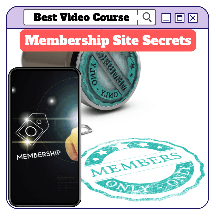 You are currently viewing 100% Free to Download Video Course with Master Resell Rights “Membership Site Secrets”. Watch and become optimistic about making passive money online 