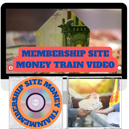 100% Free Real Video Course with Master Resell Rights “Membership Site Money Train” will make you an expert to grow a new business for earning real passive money online