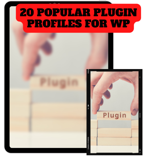 100% Free Video Course “Popular Plugin Profiles For WP” with Master Resell Rights will give you an idea to start a profitable online business and you will get a satisfying amount of real passive money and you will work from home. You can pursue this online business without quitting your job