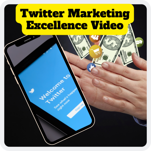 100 % free to download video course with master resell rights “Twitter Marketing Excellence” through which you can earn millions of dollars and this is the best business solution for the greatest earnings