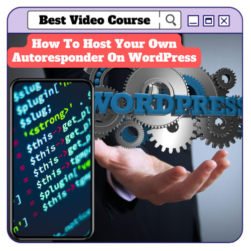 100% free to download with master resell rights amazing video course “Autoresponder On WordPress” for beginners in online business. Develop your skills to build your career independently