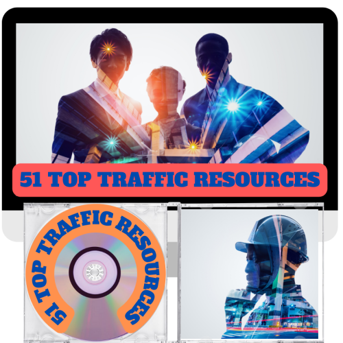 100% Free to Download Video Course “51 Top Traffic Resources” with Master Resell Rights that will give you ample freedom to choose the type of work you want to do and earn passive money