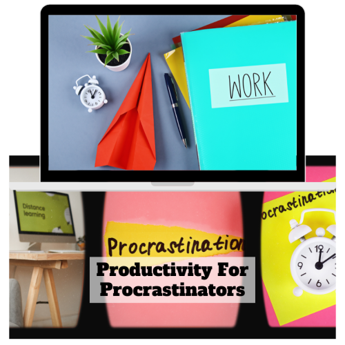 100% Free to Download Video Course “Productivity For Procrastinators” will head you toward the right way to attract passive money and build your own online business