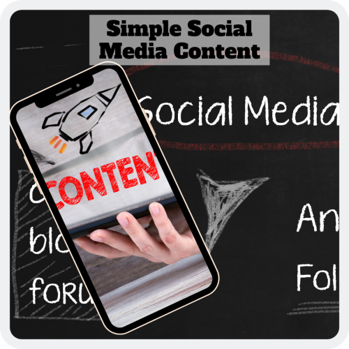 100% Free to Download Video Course “Simple Social Media Content” with Master Resell is the right platform for you to build a fresh business online and make passive money without going to the office