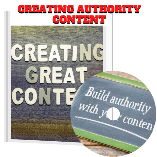 100% free to download video course just for you with master resell rights “Creating Authority Content” for building an online business and learning to make profits by email marketing￼