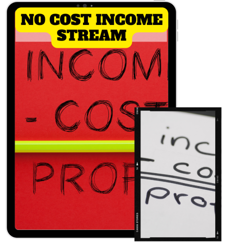 100% Free to  Video Course  for everyone “No Cost DOWNLOADIncome Stream” with Master Resell Rights is a course that teaches you a comfortable way of making real money