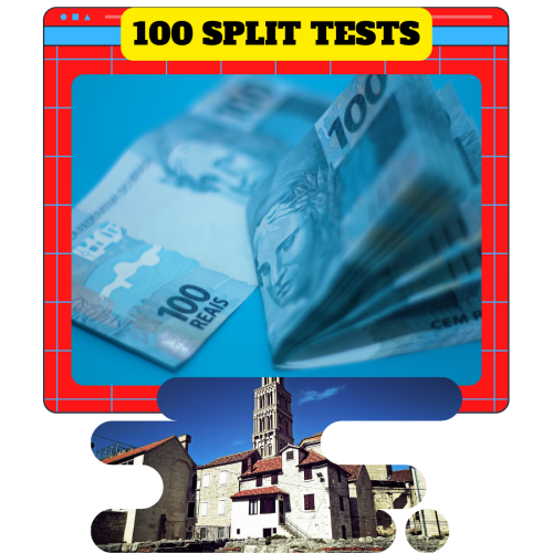 100% Free Video Course “100 Split Tests” with Master Resell Rights to explain to you a new business plan to make real passive money online